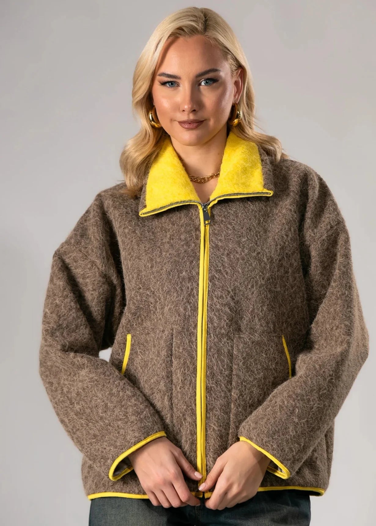 Veste Maille Duo
