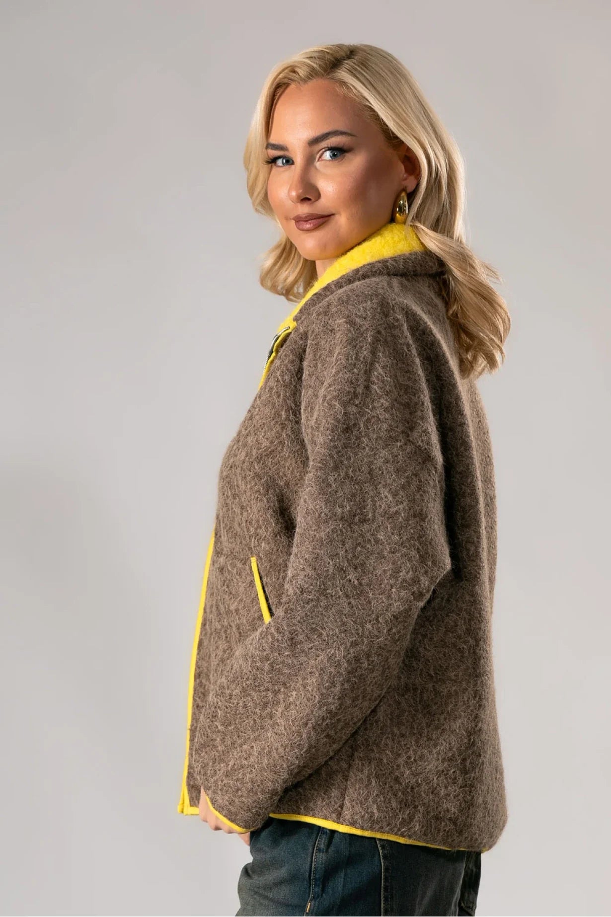 Veste Maille Duo