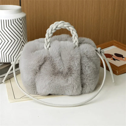 Sac à bandoulière en peluche citrouille Narnia