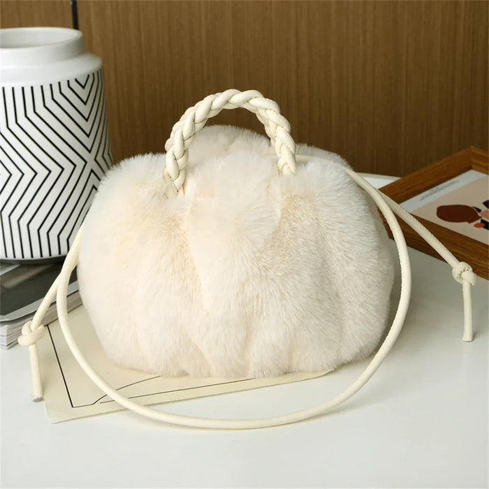 Sac à bandoulière en peluche citrouille Narnia