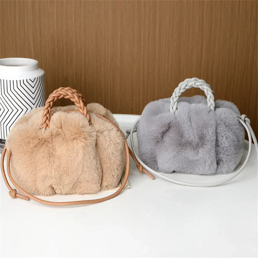 Sac à bandoulière en peluche citrouille Narnia