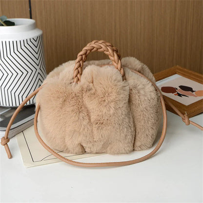 Sac à bandoulière en peluche citrouille Narnia