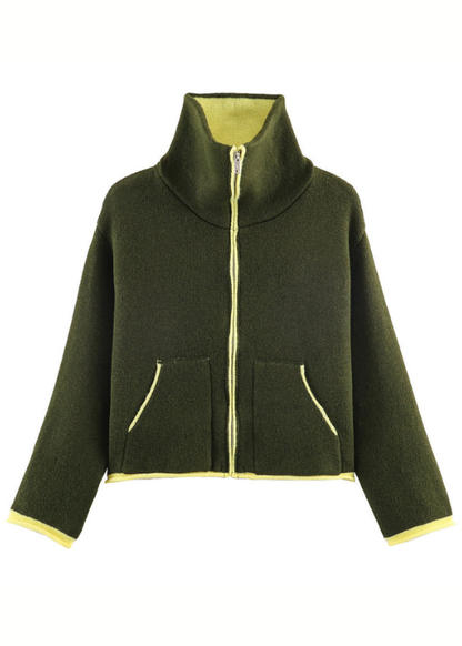 Veste Maille Duo