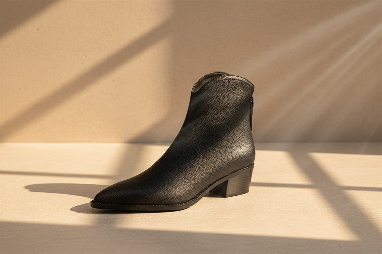 Noliane™ - Bottines de luxe à talon bas