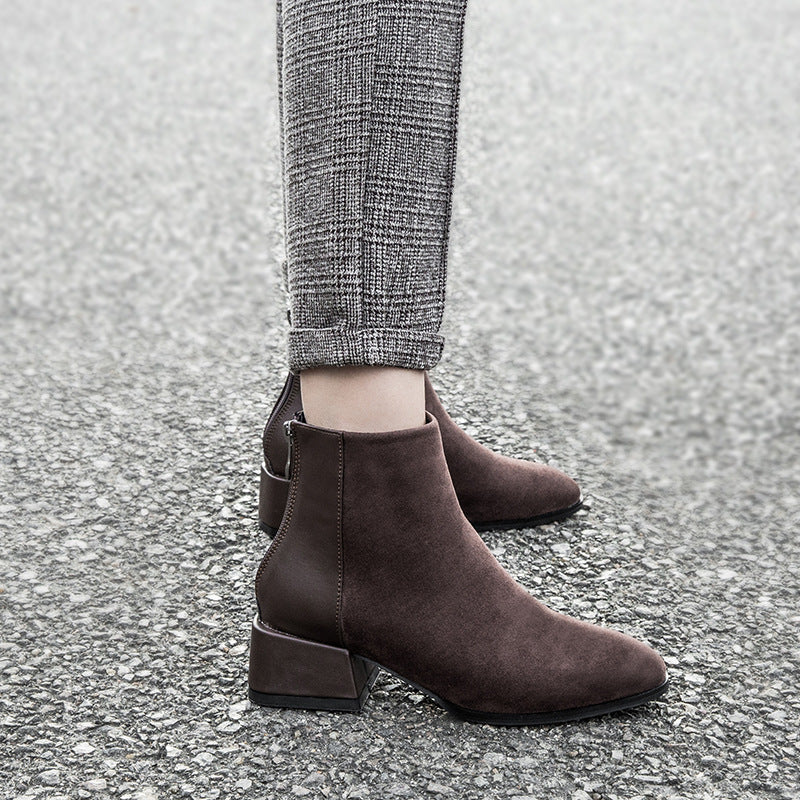 Léonora™ | Bottines de luxe à talon moyen