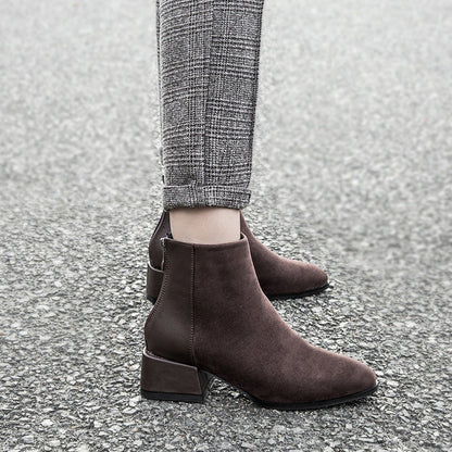 Léonora™ | Bottines de luxe à talon moyen