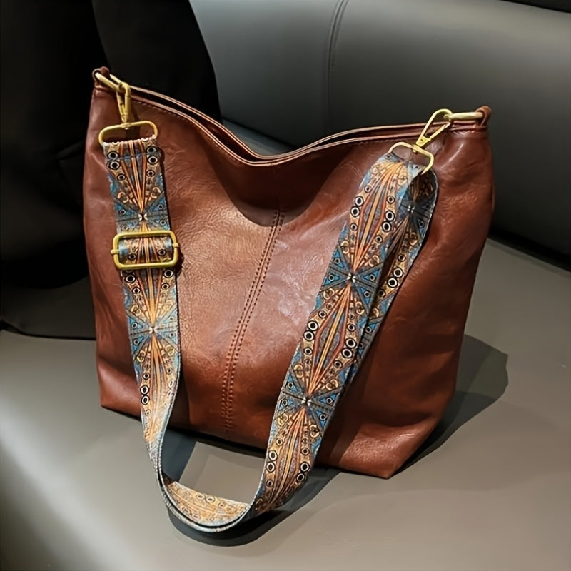 Mirelda - Sac bandoulière décontracté à large bandoulière