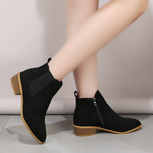 Séréane™ | Bottines de luxe à talon moyen