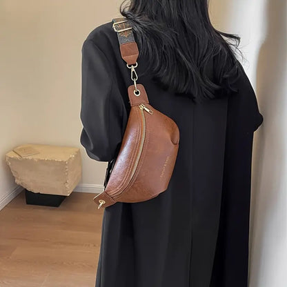 Jasleen - Sac bandoulière à large bandoulière
