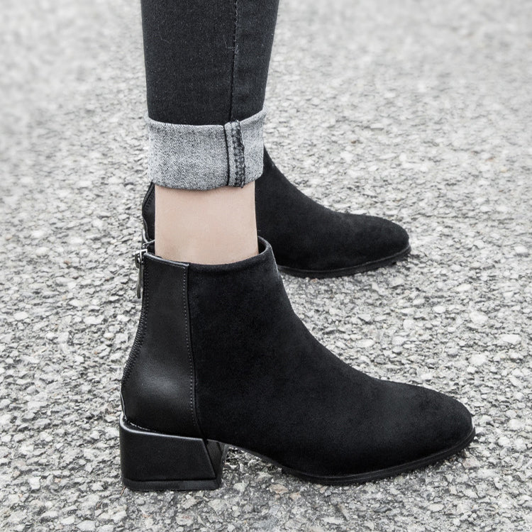 Léonora™ | Bottines de luxe à talon moyen