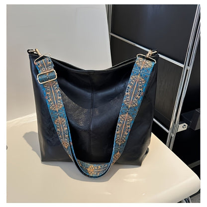 Mirelda - Sac bandoulière décontracté à large bandoulière