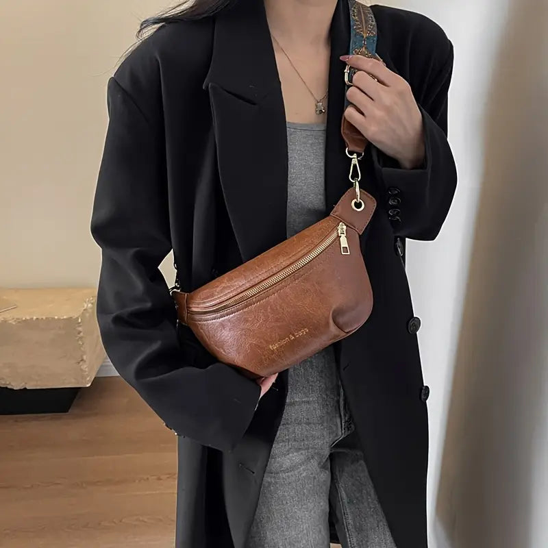 Jasleen - Sac bandoulière à large bandoulière