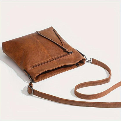 Liina – Sac bandoulière vintage à motif à carreaux