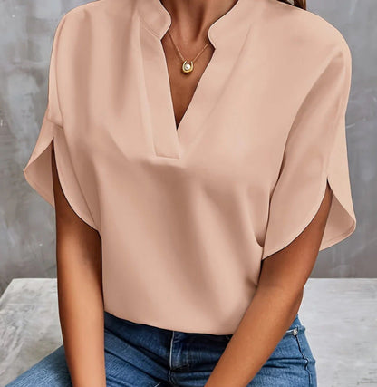 Isalie™ – Blouse élégante tissu fluide