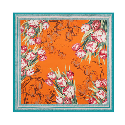 carre-de-soie-orange-graphique-accessoire-femme