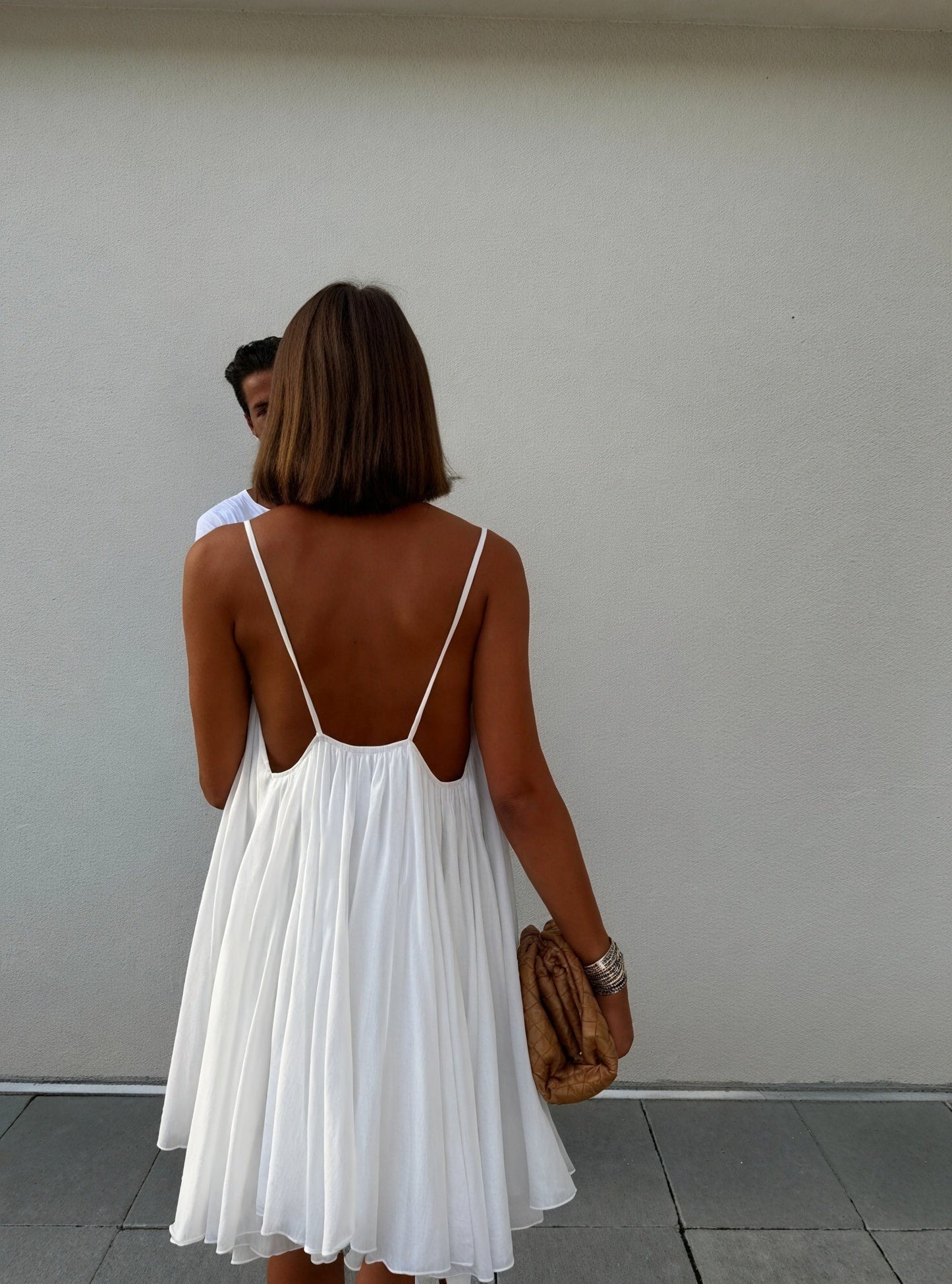 Robe Babydoll à Bretelles | Élégance Estivale
