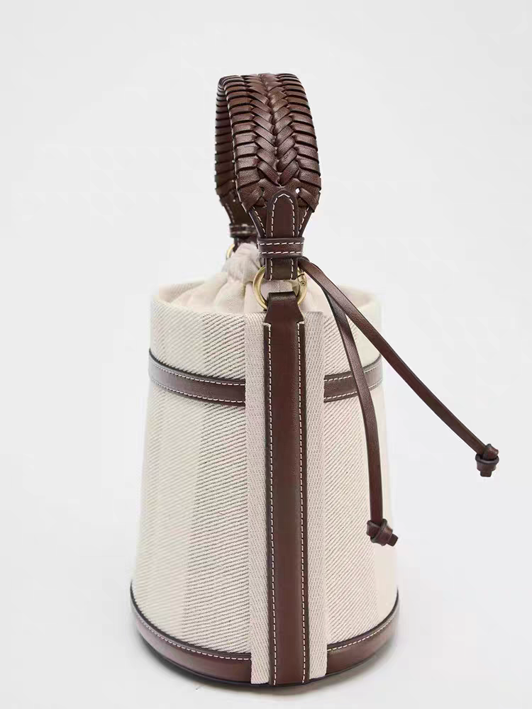 Sac seau en toile Zaraa