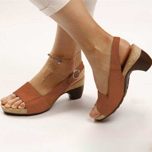 Tess - Sandales orthopédiques à talons